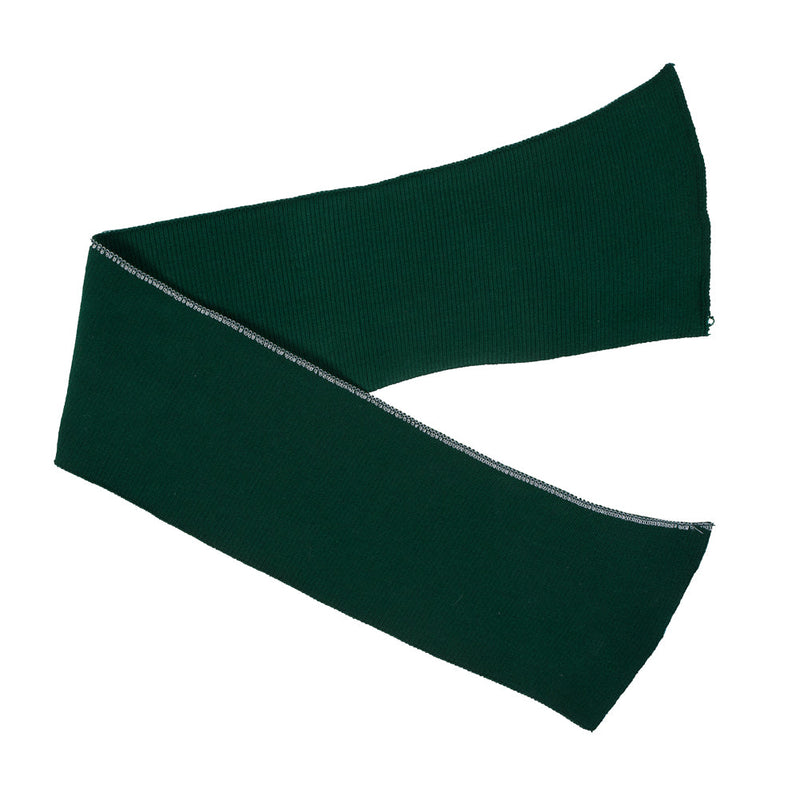 Forest Green Heavy Rib Knit Trim - 7" x 38"