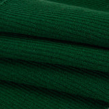 Dark Green Rib Knit Trim - 7" x 38"