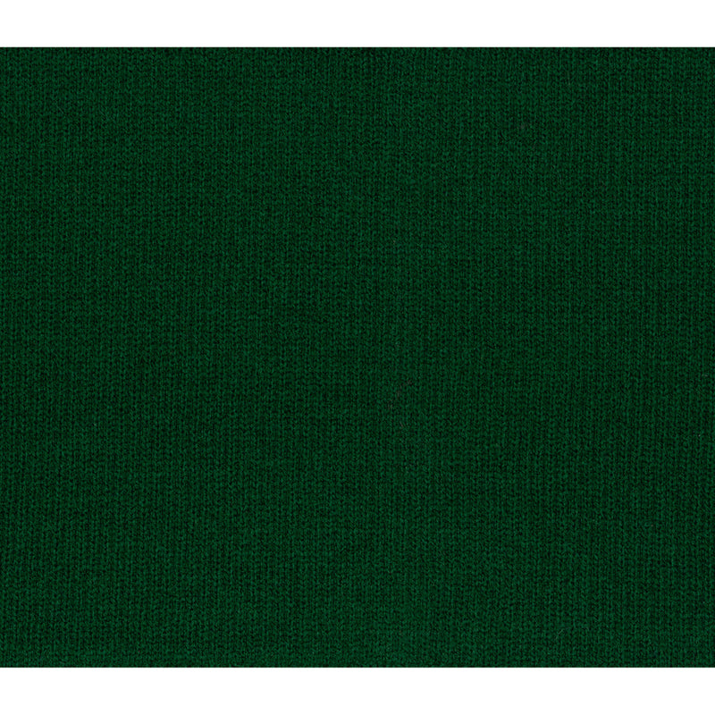 Dark Green Rib Knit Trim - 7" x 38"