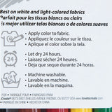 Tulip Dual Tip Primary Color Fabric Markers - 6-Pack