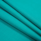 Aqua Green Cotton Woven with Give