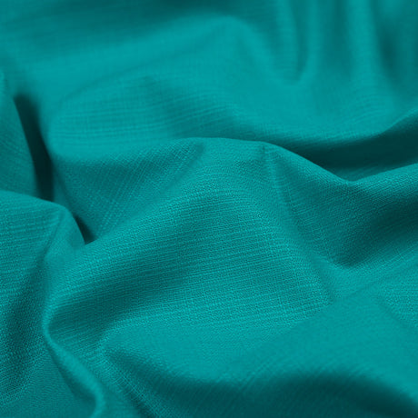 Aqua Green Cotton Woven with Give