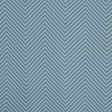 Light Pond Blue Chevron Burn-out Polyester Chiffon