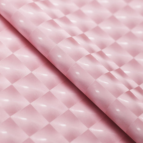 Galactic Vinyl Polyester Spandex Fabric - Multiple Colors Hologram Geometric Pattern, 57/58" Width (1 Yard)