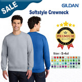 Gildan® Softstyle Crewneck Long Sleeve Sweatshirt