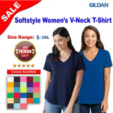 Gildan® Softstyle Women’s V-Neck T-Shirt