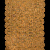 Re-Embroidered Lace Panel - Butterscotch Floral