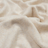 Tubular Bamboo Rib Knit - Heathered Almond