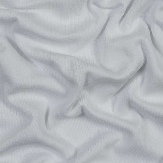 Tubular Bamboo Rib Knit - White