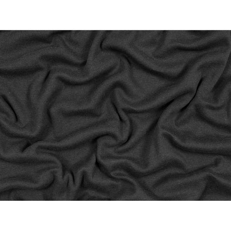 Tubular Bamboo Rib Knit - Black