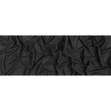 Bamboo and Cotton Stretch Knit Fleece - Black - Jessamyn Collection