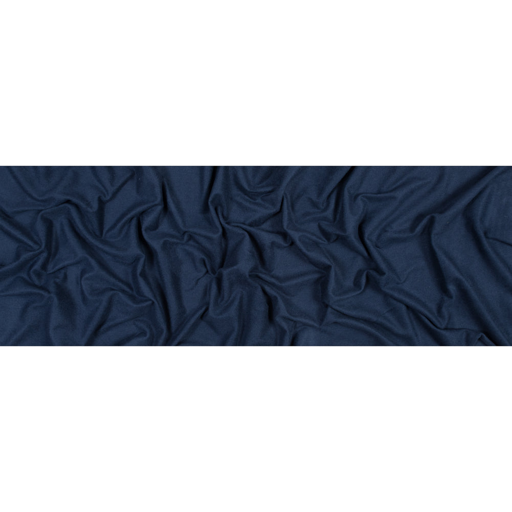 Bamboo and Cotton Stretch Knit Fleece - Navy - Jessamyn Collection