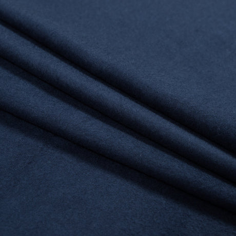 Bamboo and Cotton Stretch Knit Fleece - Navy - Jessamyn Collection