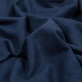Bamboo and Cotton Stretch Knit Fleece - Navy - Jessamyn Collection