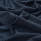 Bamboo and Cotton Stretch Knit Fleece - Heather Lake Blue - Jessamyn Collection