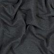 Bamboo and Cotton Stretch Knit Fleece - Heather Charcoal - Jessamyn Collection