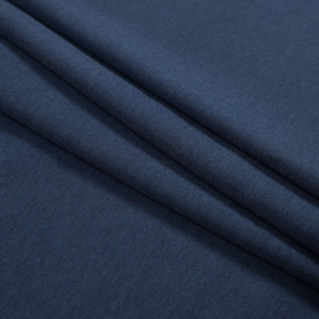 Bamboo Stretch French Terry - Marine - Emei Collection