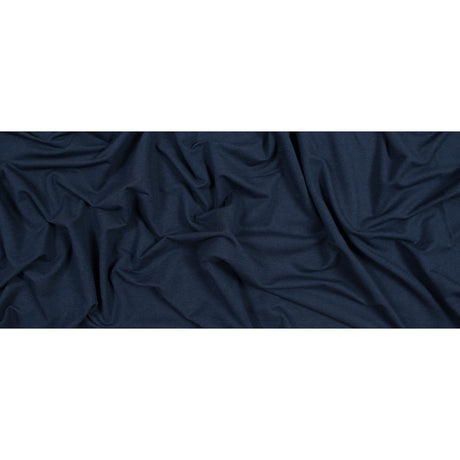 Bamboo Stretch French Terry - Marine - Emei Collection