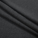 Bamboo Stretch French Terry - Charcoal - Emei Collection