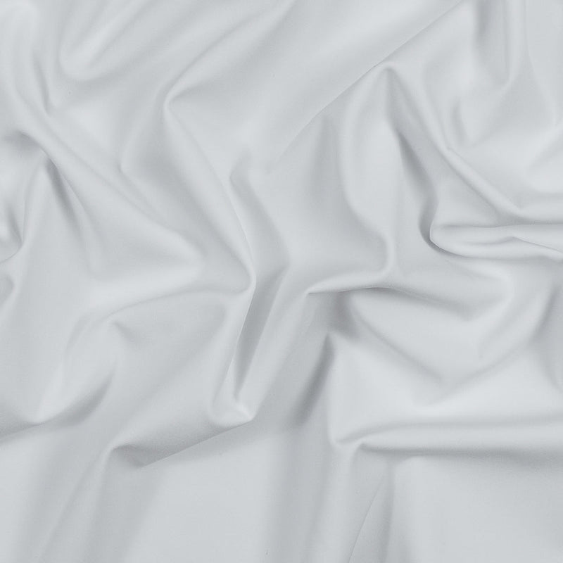 Performance Soft Shell Woven with a Fleece Back - White