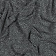 Heather Charcoal Linen and Polyester Knit