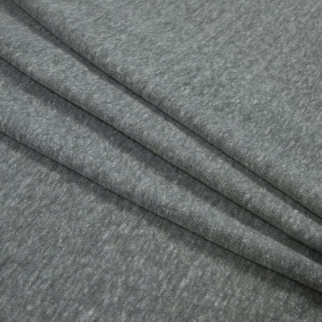Heather Ash Linen and Polyester Knit
