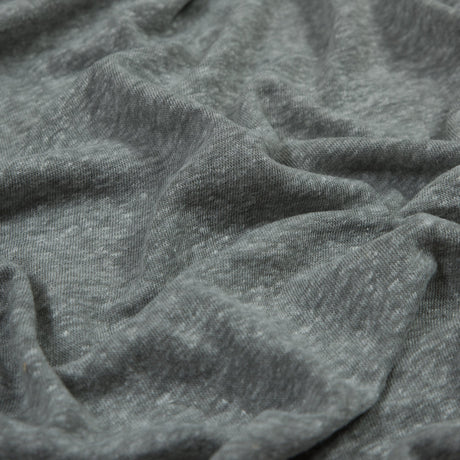 Heather Ash Linen and Polyester Knit