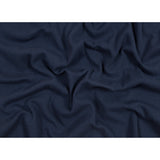 Navy Tubular Cotton Rib Knit