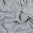 Heathered Light Gray Tubular Cotton Rib Knit