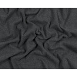 Heathered Charcoal Tubular Cotton Rib Knit