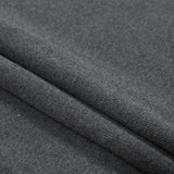 Heathered Charcoal Tubular Cotton Rib Knit