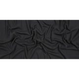 Black Cotton Rib Knit