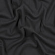 Black Cotton Rib Knit