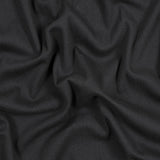 Black Cotton Rib Knit