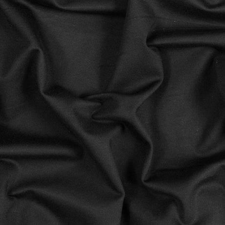 Stretch Ponte Knit - Black - Papilio Collection
