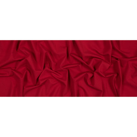 Stretch Ponte Knit - Red - Papilio Collection