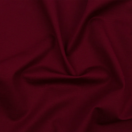 Stretch Ponte Knit - Burgundy - Papilio Collection