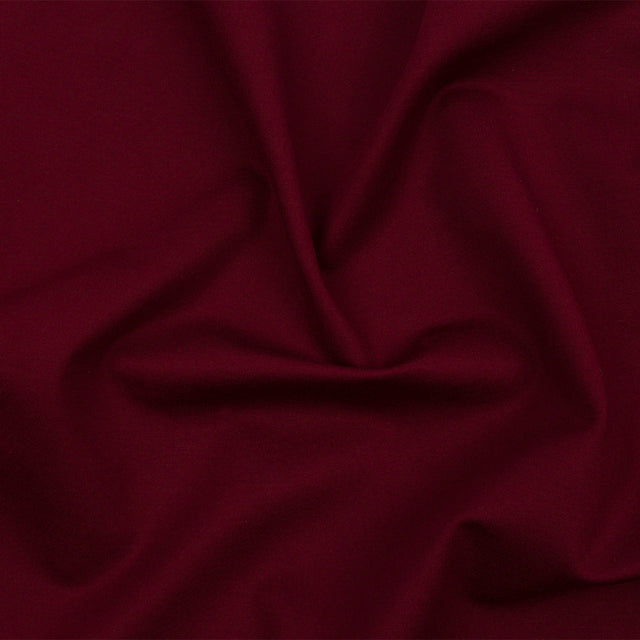 Stretch Ponte Knit - Burgundy - Papilio Collection