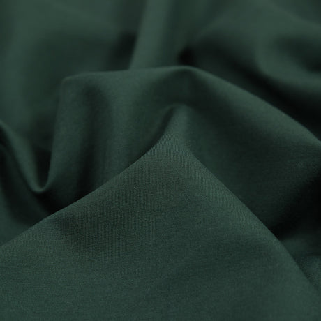 Stretch Ponte Knit - Forest Green - Papilio Collection