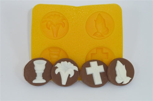 Communion Confirmation Flexible Silicone Mold - CM158