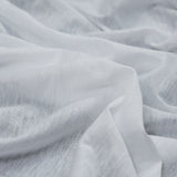 Heathered White Tissue Weight Cotton Jersey