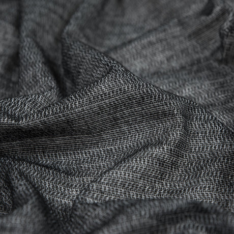 Heathered Black Warp Knitting Fusible Interfacing