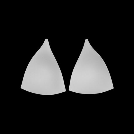 White Triangle Bra Cup - Size 06