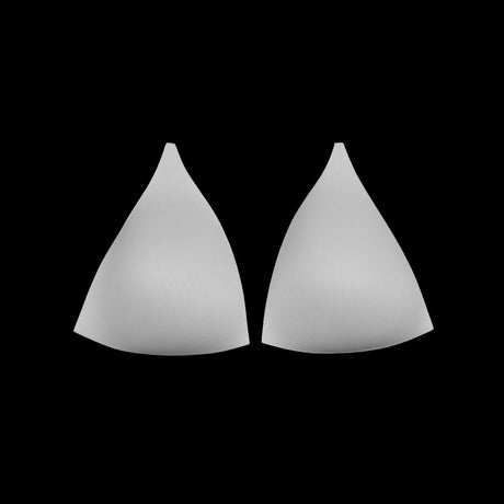 White Triangle Bra Cup - Size 06