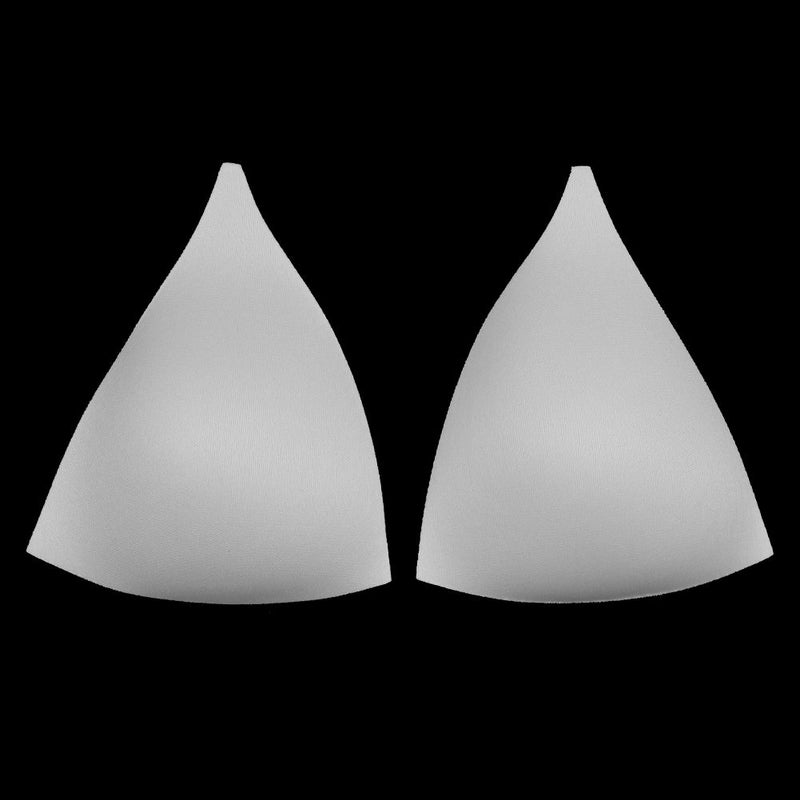 White Triangle Bra Cup - Size 12