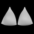 White Triangle Bra Cup - Size 12