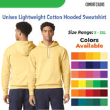 Comfort Colors® Lightweight Cotton Hooded Sweatshirt
