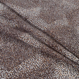 Italian Taupe Animal Digitally Printed Stretch Polyester