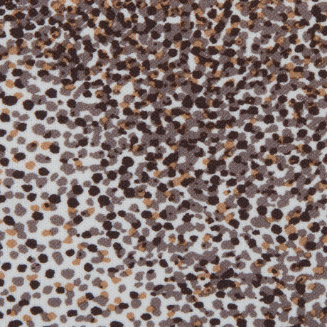 Italian Taupe Animal Digitally Printed Stretch Polyester
