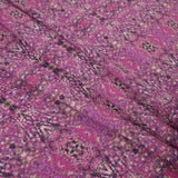 Italian Pink Kaleidoscopic Digitally Printed Stretch Polyester